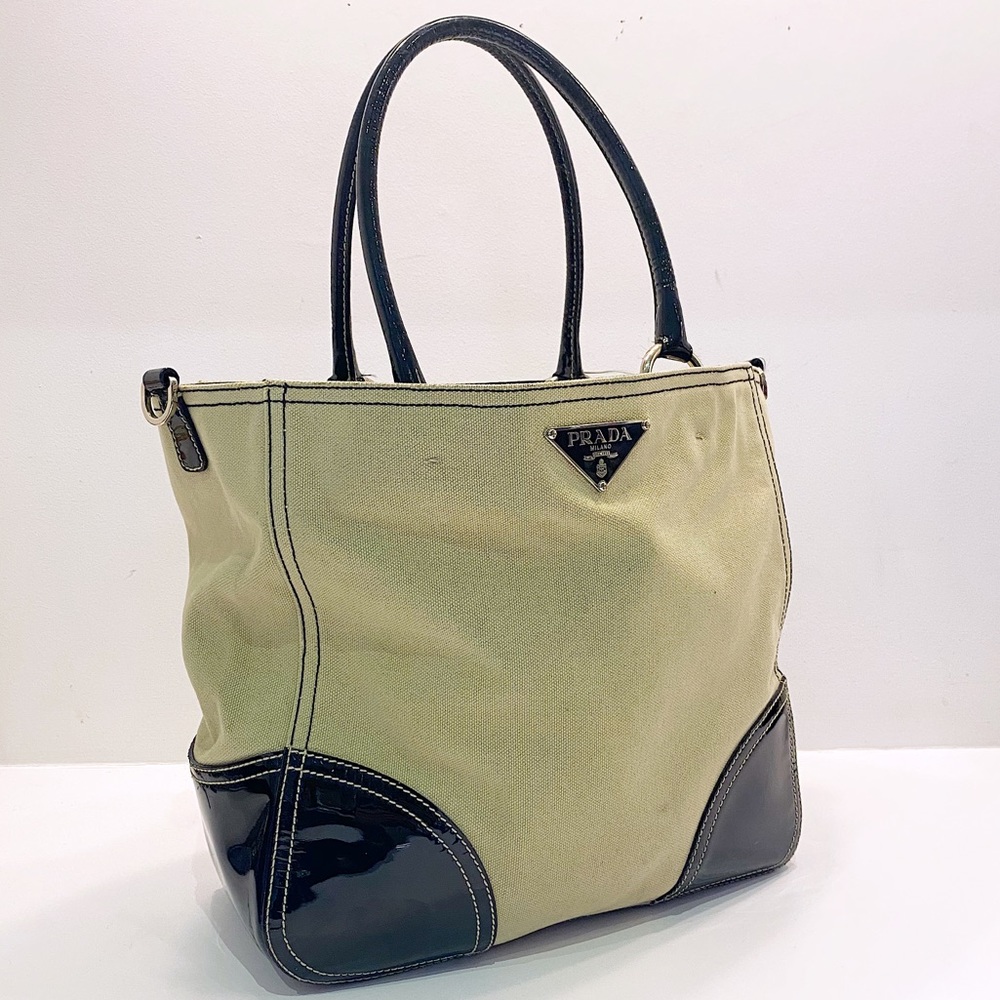 Prada Canvas Tote